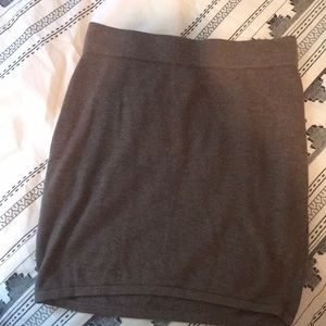 Sweater pencil skirt